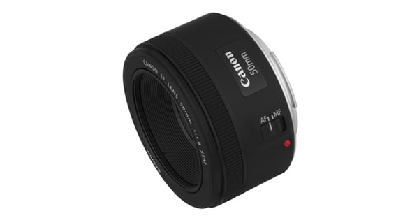 Canon EF 50mm f/1.8 STM MILC/SLR Vakio-objektiivi Musta