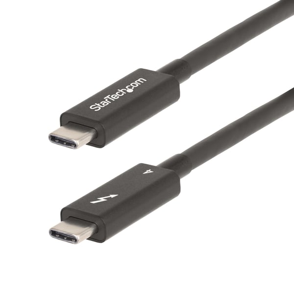 StarTech.com 2 m Aktiv Thunderbolt 4-kabel, 40 Gbit/s, 100W PD, USB4 - USB-kabel - 24-stifts USB-C (M