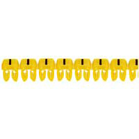 LEGRAND Mærkningssystem CAB 3, til ledertværsnit 0,5 til 1,5 mm², Symbol: ''-''