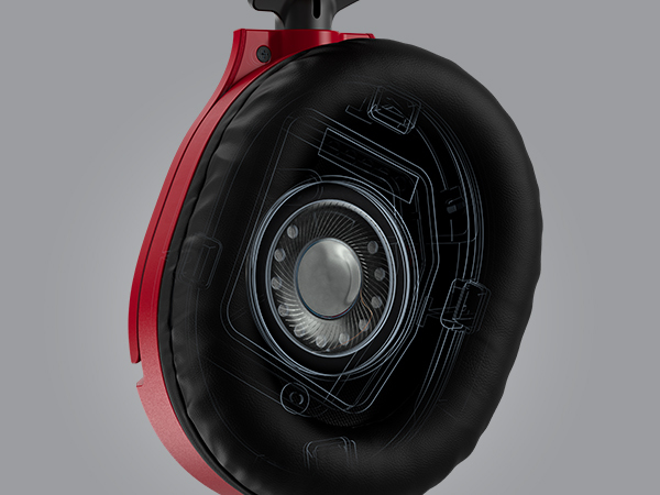 Turtle Beach Recon 70 Headset Ledningsført Spil Sort, Rød