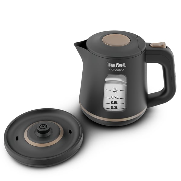 Tefal Includeo KI5338 elkedel 1 L 2400 W Sort