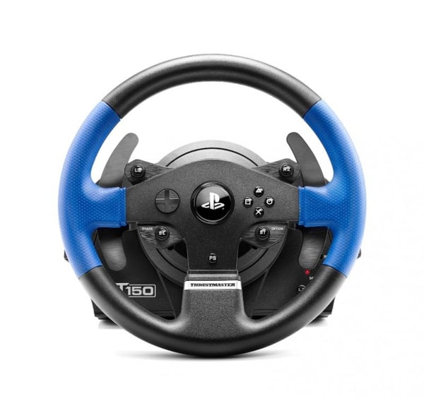 Thrustmaster T150 Force Feedback Musta, Sininen USB Ohjauspyörä + polkimet PC, PlayStation 4, Playstation 3