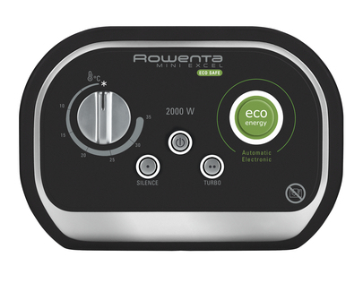 Rowenta SO9266 inomhus Svart 2000 W Elektrisk värmefläkt