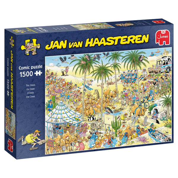 Jan van Haasteren The Oasis 1500pcs Pussel 1500 styck Serietidning