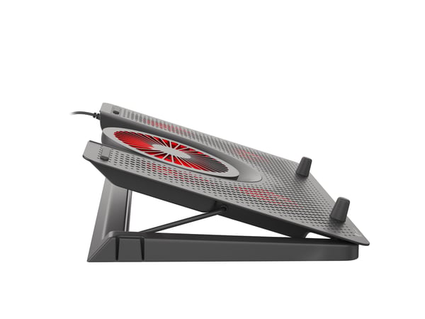 GENESIS Oxid 550 køling til laptop 43,9 cm (17.3") 2800 rpm Sort