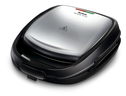 Tefal SW341D12 sandwichtoaster 700 W Sort, Rustfrit stål