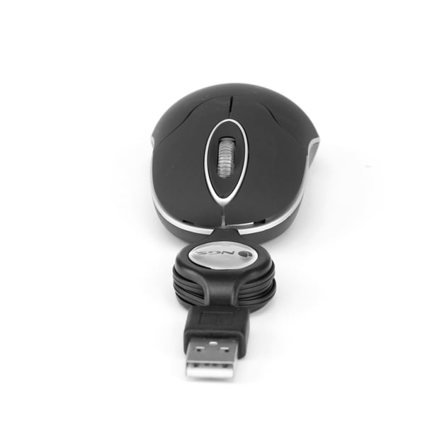 NGS SIN mus Rejse Ambidextrous USB Type-A Optisk 1000 dpi