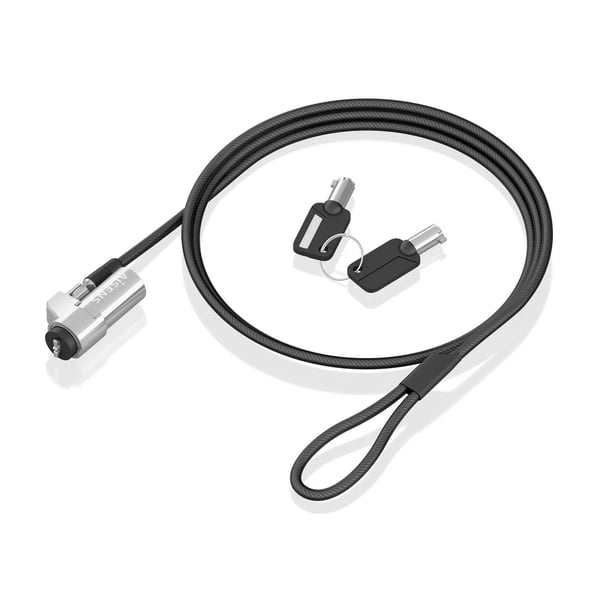 AISENS ASLK-D45K06-BK kabellås Sort 1,5 m