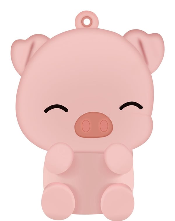 Celly PBPIG powerbank Lithium polymer (LiPo) 2600 mAh Lyserød