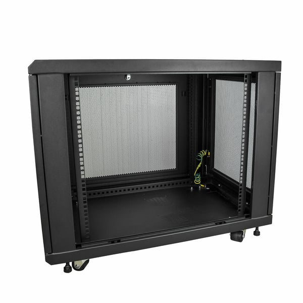 StarTech.com RK1233BKM palvelinteline 12U Itseseisova teline Musta