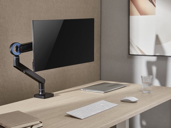 Equip 650184 skærmbeslag og -stativer 88,9 cm (35") Skrivebord Sort