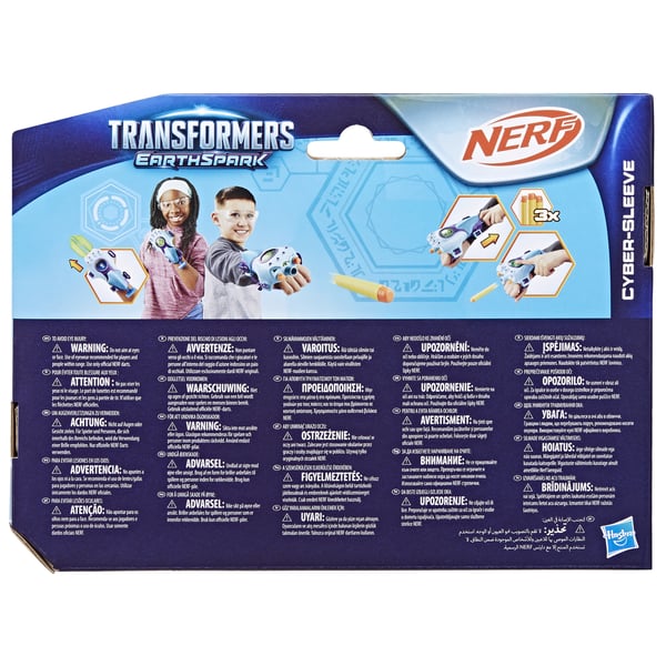 Nerf Transformers EarthSpark Cyber-Sleeve Battle-blaster