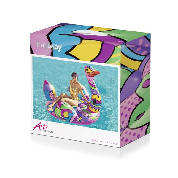 Bestway 41117 pool- och badmadrass Multifärg Vinyl Sittbadleksak