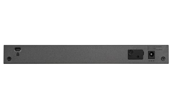 NETGEAR GS108LP Ohanterad Gigabit Ethernet (10/100/1000) Strömförsörjning via Ethernet (PoE) stöd 1U Svart, Grå