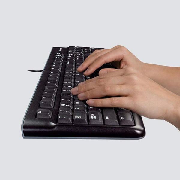 Logitech K120 - Tastatur - USB - Belgien