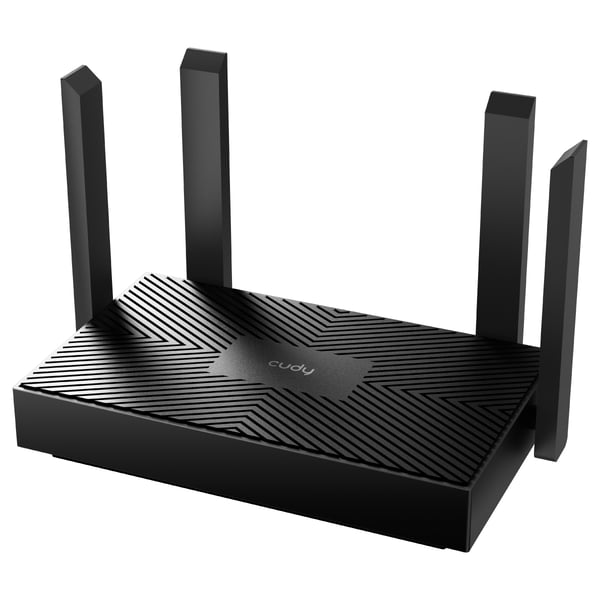 Cudy WR1500 trådløs router Gigabit Ethernet Dual-band (2,4 GHz / 5 GHz) Sort