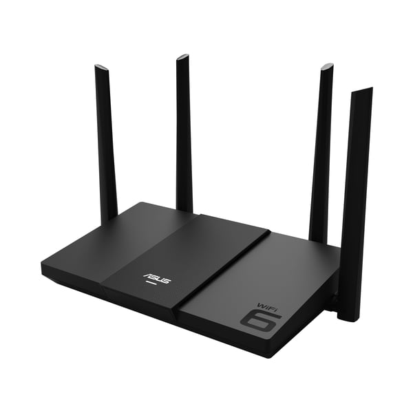 ASUS RT-AX50 AX3000 AiMesh trådløs router Gigabit Ethernet Dual-band (2,4 GHz / 5 GHz) Sort
