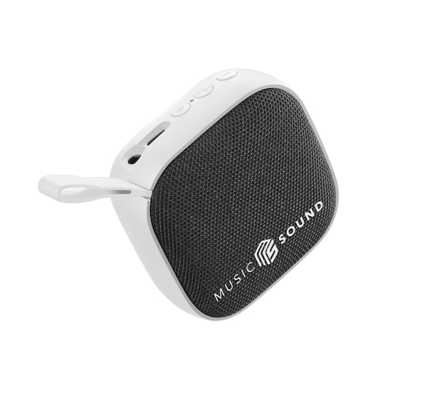 Music Sound BTSPKMSMINI3W Kannettava ja juhlakaiutin Kannettava monokaiutin Valkoinen 3 W