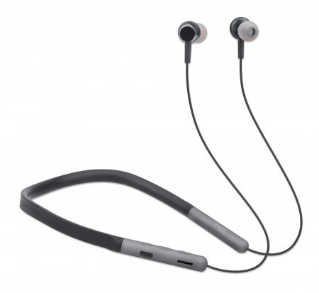 Manhattan 179805 hörlur och headset Trådlös I öra Samtal/musik Micro-USB Bluetooth Svart