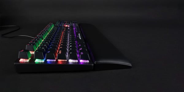 Konix Drakkar KX DK HELHEIM MK KEYBOARD tastatur Spil USB AZERTY Fransk Sort