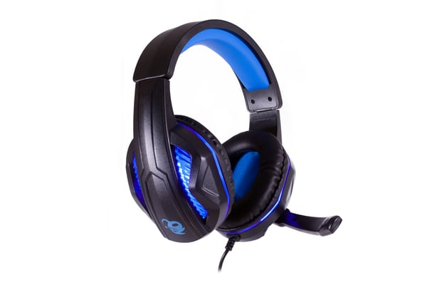 Deep Gaming DG-KTRAA-10 tastatur Mus inkluderet Spil USB QWERTY Spansk Sort