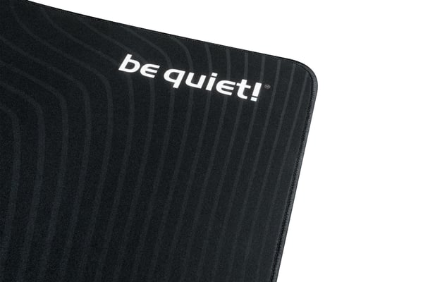 be quiet! Mousepad XL Spelmusmatta Svart