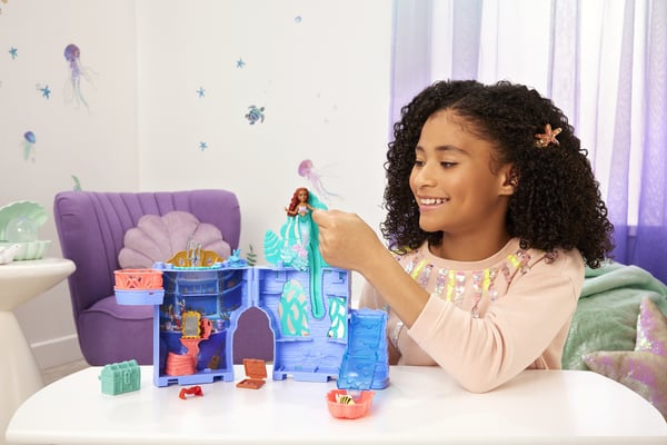 Disney Princess Disney The Little Mermaid Mermaid STORYTIME STACKERS Ariel's Grotto Playset