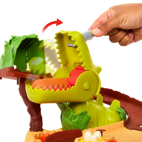Disney Pixar Cars Disney og Pixar Biler på tur-legesæt med dinosaurlegeplads