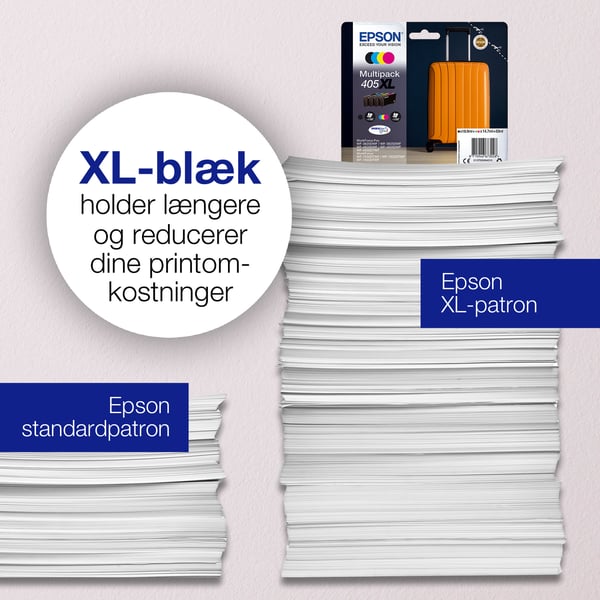 Epson blækpatron 405 Single, magenta