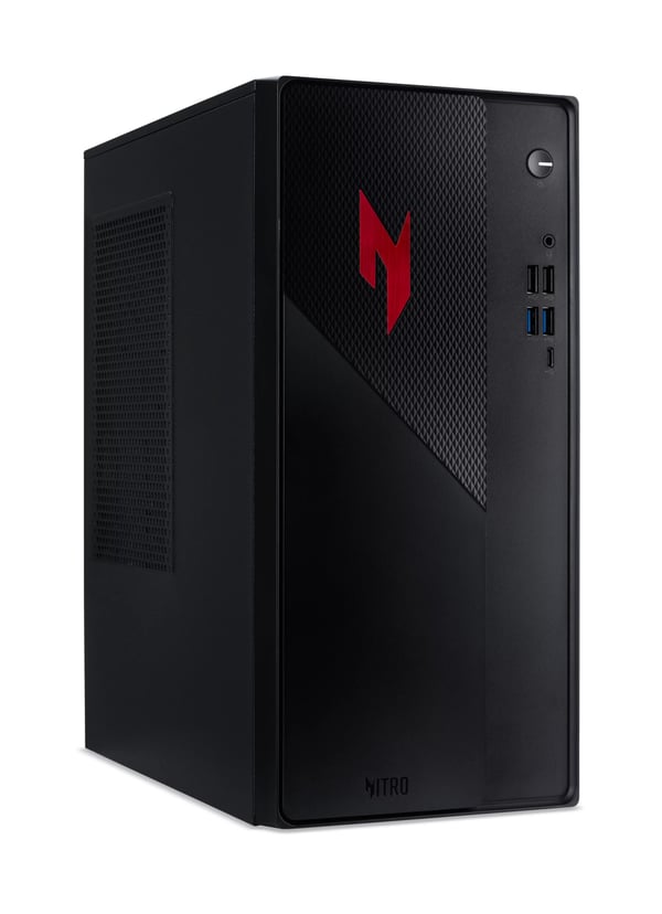 Acer NITRO 20 N20 Intel Core 5 210H 16 GB DDR4-SDRAM 512 GB SSD NVIDIA GeForce RTX 5060 Windows 11 Home Skrivbord PC Svart