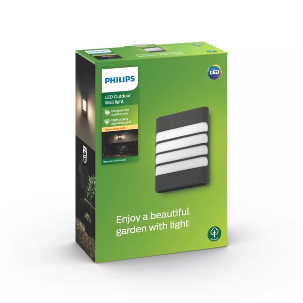 Philips myGarden Raccoon ulkoseinävalaisin 4W
