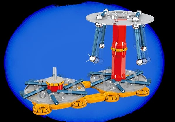 Geomag Mechanics 103 pcs Neodymium magnet-legetøj