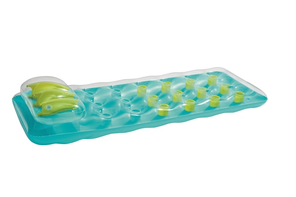 Bestway 43015 pool- och badmadrass Grön, Transparent, Gul Vinyl
