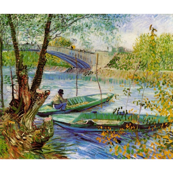 Diamond Dotz Fishing In Spring (Van Gogh)