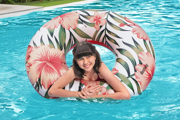Bestway 36237 pool- och badmadrass Multifärg, Transparent Bild PVC Simring