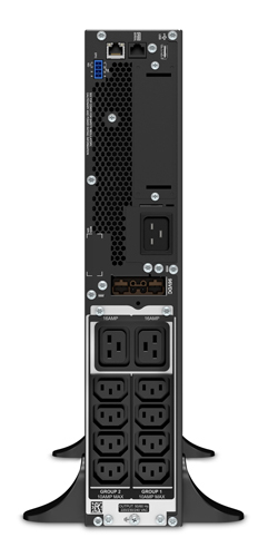 APC SRT3000XLI UPS-enhed Dobbeltkonvertering (online) 3 kVA 2700 W 10 AC stikkontakt(er)