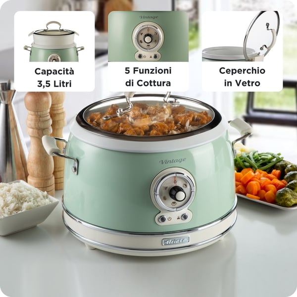 Ariete 2904/04 riisinkeitin 3,5 L 700 W Vihreä