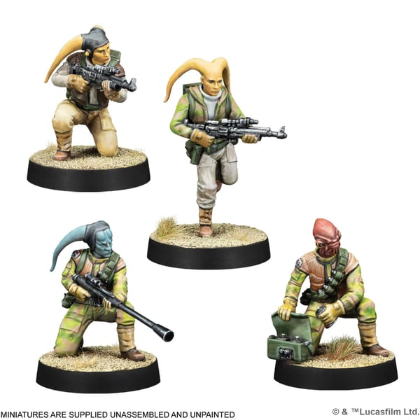 Asmodee Star Wars: Legion Star Wars Legion: Rebel Commandos Kuvio