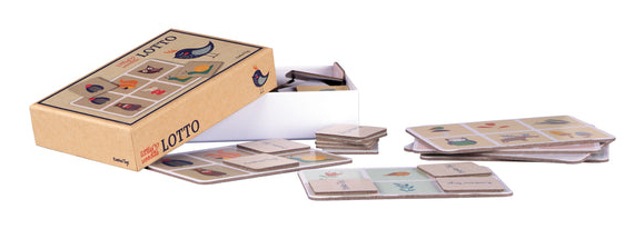 Barbo Toys 5408 Little Woodies - Lotto Brætspil