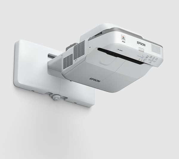 Epson EB-685Wi Ultrakort projektor med kort projiceringsafstand 3500 ANSI lumens 3LCD WXGA (1280x800) Hvid, Grå