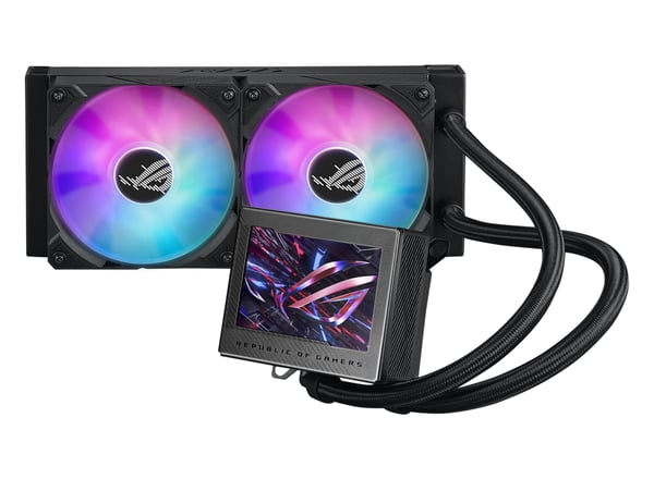 ASUS ROG Ryujin III 240 ARGB Processor Allt-i-ett vätskekylare 12 cm Svart 1 styck