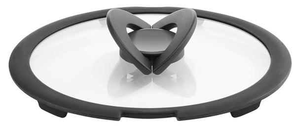 Lagostina Ingenio 010244060120 grytlock Rund Svart, Transparent