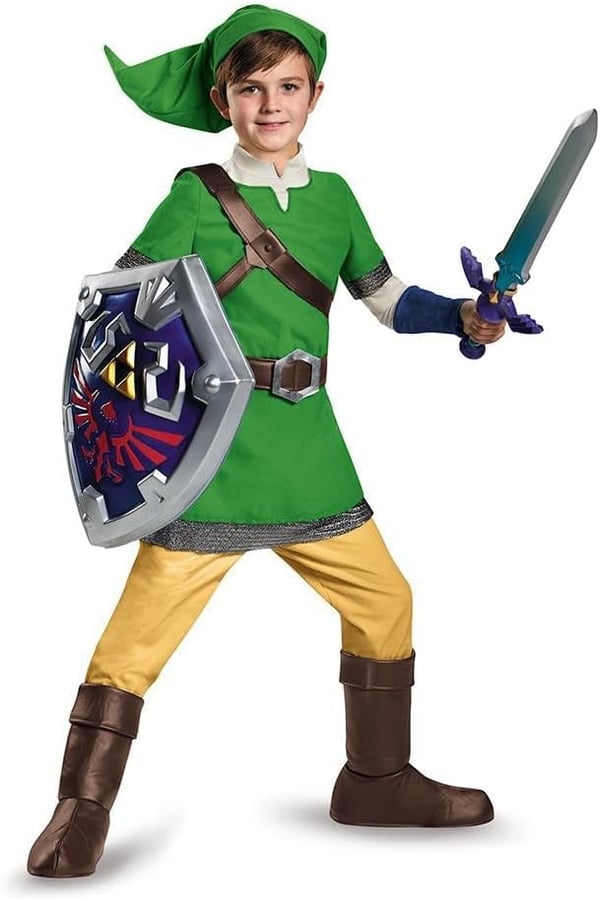 Disguise Legend of Zelda Link Sword Aikuinen ja lapsi Ei sukupuolirajoitusta