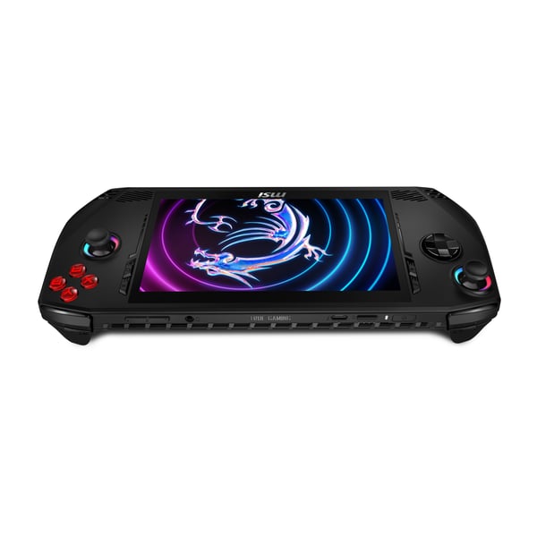 MSI CLAW A1M-243IT bærbar spilkonsol 17,8 cm (7") 512 GB Berøringsskærm Wi-Fi Sort