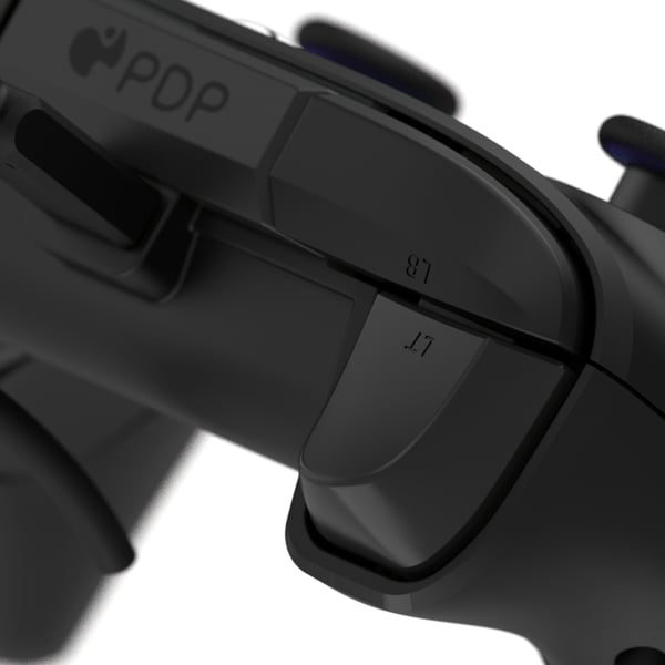 PDP Afterglow Wave Svart USB Spelplatta PC, Xbox One, Xbox Series S, Xbox Series X