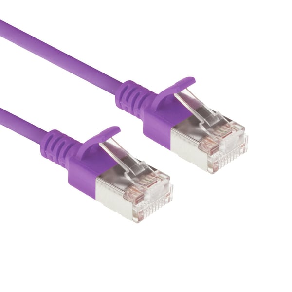 ACT DC7307 netværkskabel Lilla 7 m Cat6a U/FTP (STP) Rund