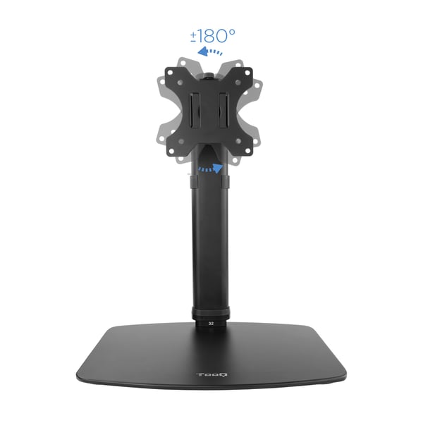 TooQ DB1127TN-B skærmbeslag og -stativer 68,6 cm (27") Skrivebord Sort