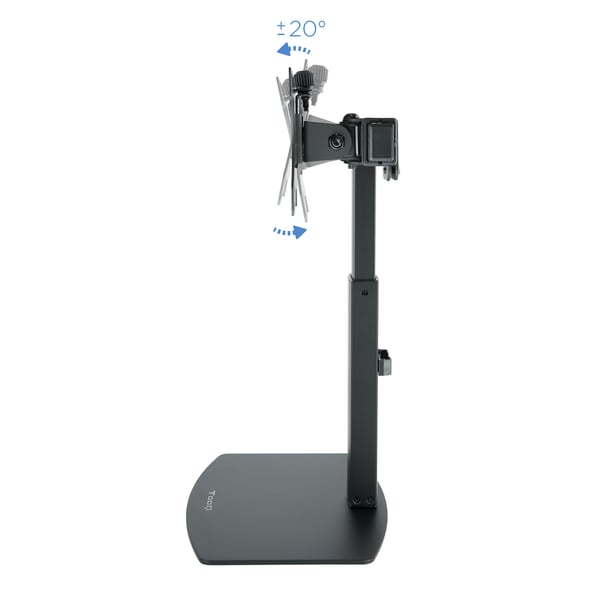 TooQ DB1727TN-B skærmbeslag og -stativer 68,6 cm (27") Skrivebord Sort