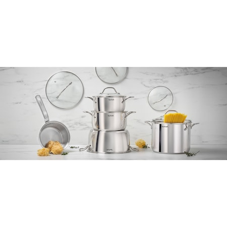 Tefal Intuition B864SA74 pann- och grytset 10 styck