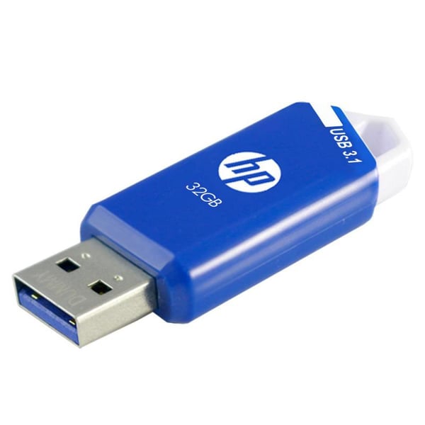 HP x755w Triple Pack USB-nøgle 32 GB USB Type-A 3.2 Gen 1 (3.1 Gen 1) Blå, Hvid